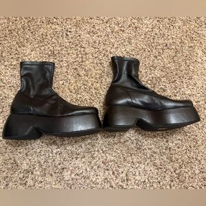 Simon Miller Hustler Ankle Boots Size 37 Black